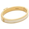 Coach 67480 Signature PUSH HINGED BANGLE Women's Outlet Bracelet, Accessory,
