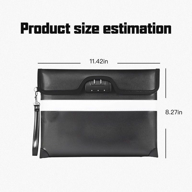 Fireproof Bags for Cash and Documents - Secure Fire Proof