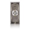Byron 7910 Wired Bell Push, White, 2 Wire
