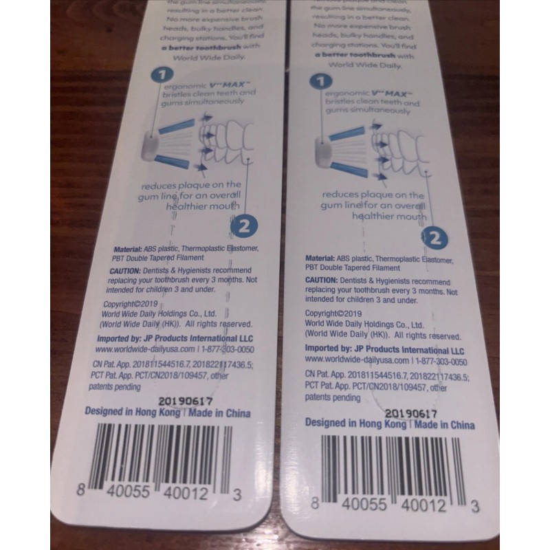 World Wide A Better Toothbrush Medium Yellow Toothbrushes Lot Of