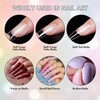 Makartt Nail Glue Set for Artificial Nails - Pack of