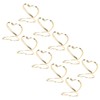 50Pcs Place Card Holder Heart Shape Cute Colorfast Table Card