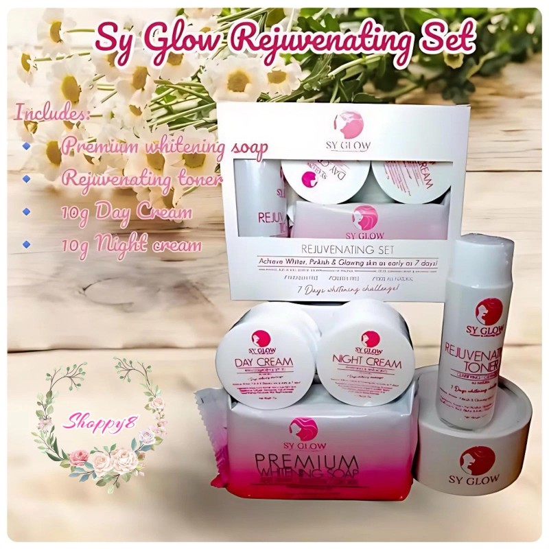 SY Glow Rejuvenating Set + Triple Whitening Lotion SPF 80