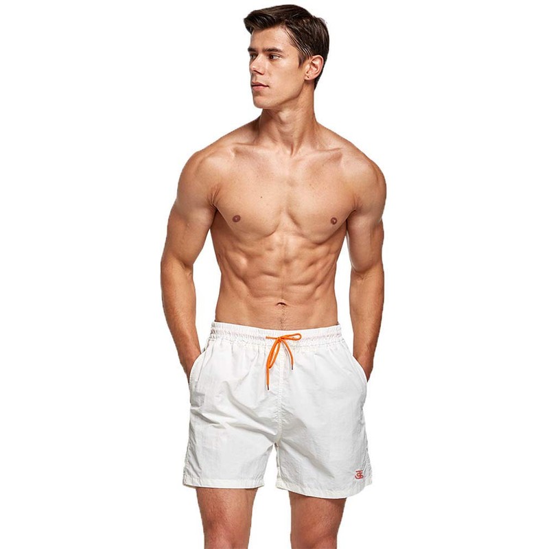 JustSun Men's Quick-Drying Board Shorts with Mesh Lining and Adjustable