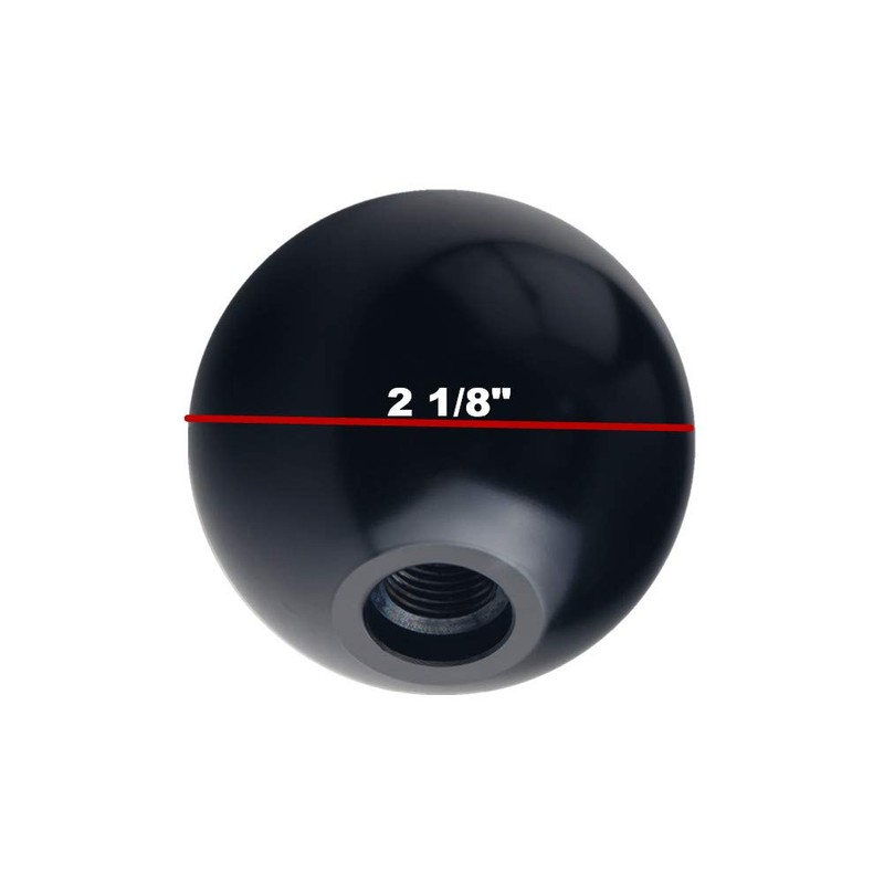 DEWHEL Black/Red Inlay Manual Shift Knob Short Throw Shifter 6