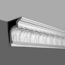 Architectural Products by Outwater 3P5.37.00766 Crown Moulding, 2-Pack, White