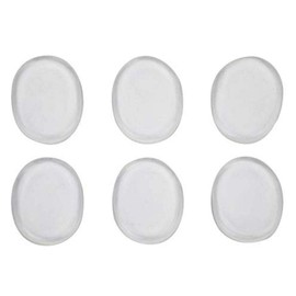 6 Sheet 36PCS Round Silicone Gel Blister Shoe Pads Soft Self Adhesive Spot Pad Insert Stickers for Foot Pain Heel Bunions Corns Calluses(Value Pack)