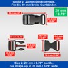 Your Day Mate Buckles Colours Mix, 16 Pack with 8