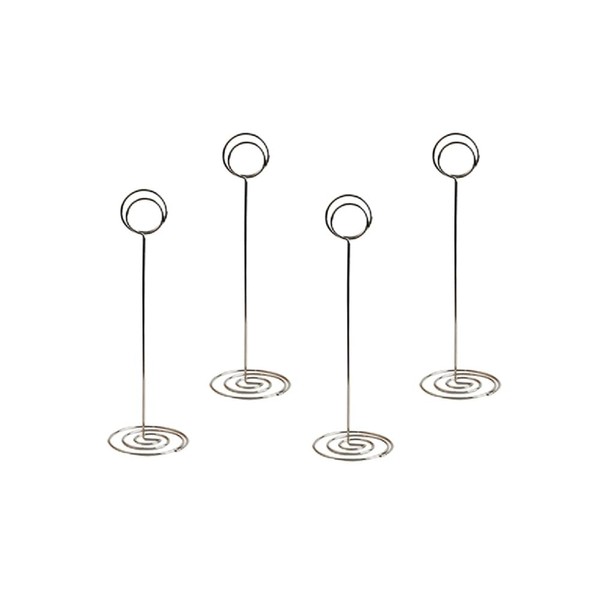 4 Pack 8.66 inch Tall Table Number Holders Place Card
