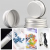 5 Pcs 30ml Plastic Test Tubes with Lid, Clear Test