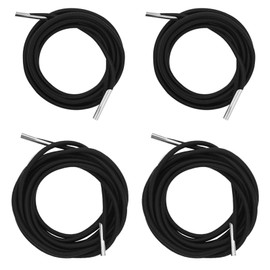 Jmkcoz 4 Pcs Universal Zero Gravity Chair Repair Cords Replacement Laces Elastic Lounge Chair Cord for Antigravity Chair, Recliners, Bungee Chair