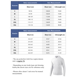 Peakwell Men's UPF 50+ Sun Protection Long Sleeve Hoodie Fishing Rash Guard Tops Lightweight UV-Shirts (Light Grey, S)