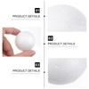 TOVINANNA 100Pcs 1.5Inch Foam Balls for Crafts, Smooth Polystyrene Spheres