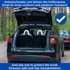 Car Non-Slip Mat, Size 120 x 100 cm, Black, Waterproof,