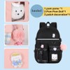 Girls Backpacks, Girls School Large Capacity Waterproof Backpacks, Cute Pink