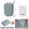 Bukere Travel Sunglasses Organizer Glasses Case, 3 Adjustable Slot for