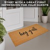 MAINEVENT Hey Y'all Door Mat 48x24 Inch, Large Welcome Mat