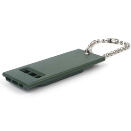 Portable 3-Tone Flat Whistle for Self-Defense & Cheering Emergency Alarm 12ea