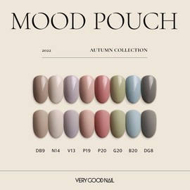 Very Good Nail Berry Good Nail Mood Pouch 8 Piece Set / 베리굿네일 무드파우치 8종 세트
