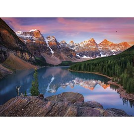 Buffalo Games - Mountains On Fire - 1000 Piece Jigsaw Puzzle Multicolor, 26.75"L X 19.75"W