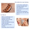 LuojinLuoda Stainless Steel Gua Sha Facial Tools & Wooden Scalp