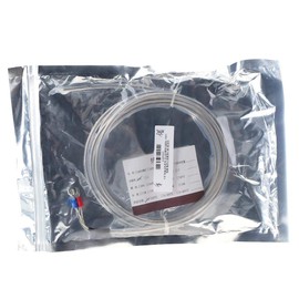 Hilitand K-Type Temperature Sensor Thermocouple, PTFE K-Type Thermocouple 2 Wire Waterproof 0-200℃ 118.1 Inches