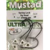 Spring Lock Jig Head, 1/8OZ, 3/0 Hook, White 3/0