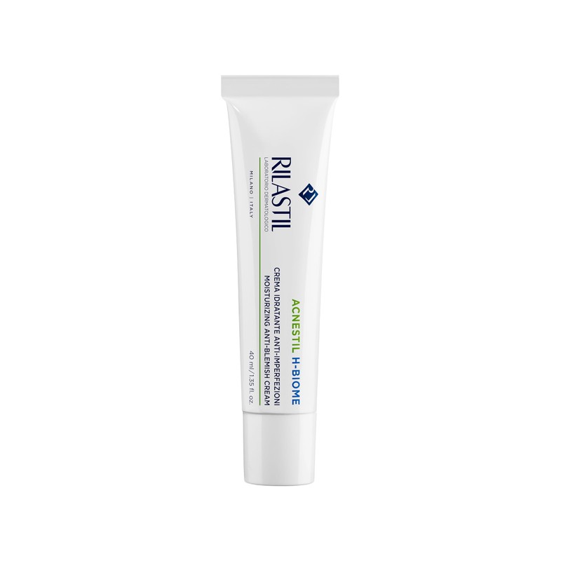 Rilastil Acnestil - H Biome Crema Idratante Anti-Imperfezioni, 40ml