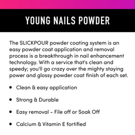 Young Nails Powder, Magenta Blitz