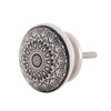 Knober Set of 10 Ceramic Furniture Knobs Mandala Energy Shabby-Chic