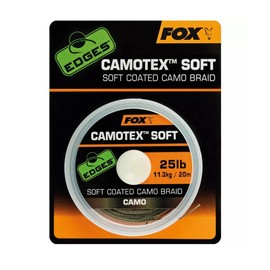 Camotex Fox Edges Soft Coated Camo Braid 35lb 20m