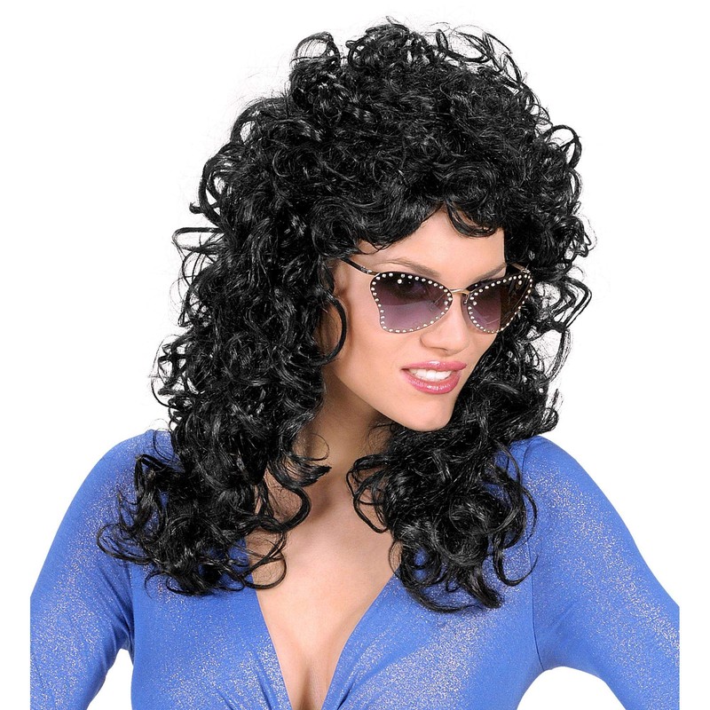 "BLACK ATTRACTIVE WIG" in polybag -