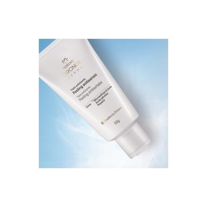 NATURA CHRONOS Triple Exfoliante Peeling Antiseñales. 50g.