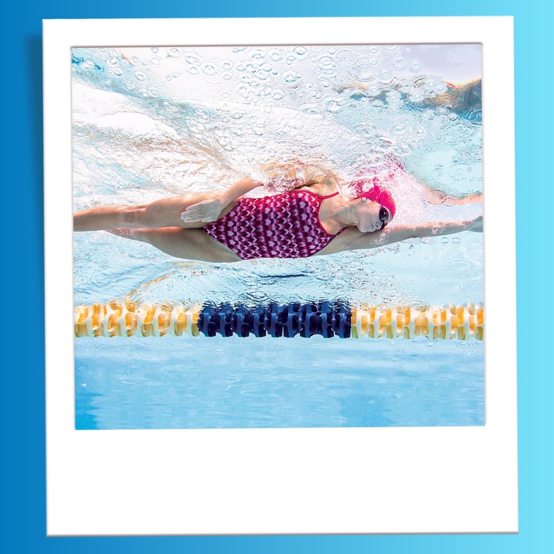 Sporti Latex Swim Cap (Red)