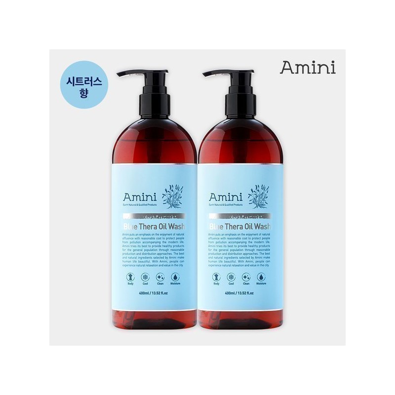 Amini Oil Body Wash Series 400ml 1+1 Vinotera Oil Wash