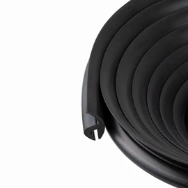 Seal Rubber Universal Windshield Rubber Molding (5 Feet, Black, EPDM)