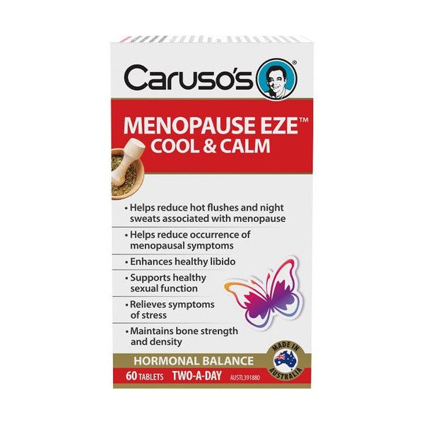 Caruso's Natural Health Menopause EZE Cool & Calm 60 Tablets