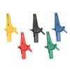 5Pcs/Set Battery Electrical Test Clip 10A 600V‑1000V Multicolor Portable Safety