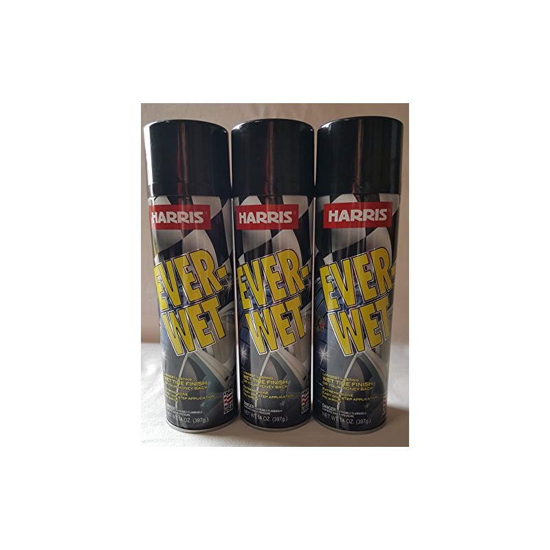 Spray Tire Shine Cans 13oz Each Shines and Protect.；