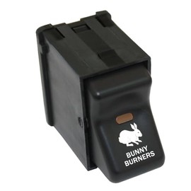 12V 15A ON-Off Rocker Switch Bunny Burners 327 for Jeep TJ Wrangler 1997-2006 or XJ Cherokee1997-2001
