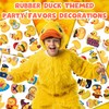 52 PCS Rubber Duck Temporary Tattoos for Kids, Yellow Duck
