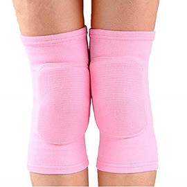 JUMISEE Kids Knee Pad, Anti-Slip Padded Sponge Knee Brace Breathable Flexible Elastic Knee Support for Football Volleyball Dance Skating Basketball Sp
