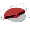 2PCS Pizza Wheel Cutter with Removable Blade and Plastic Handle