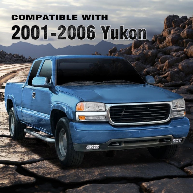 G-PLUS Fog Lights Lamp Left Right Compatible With Chevy Silverado
