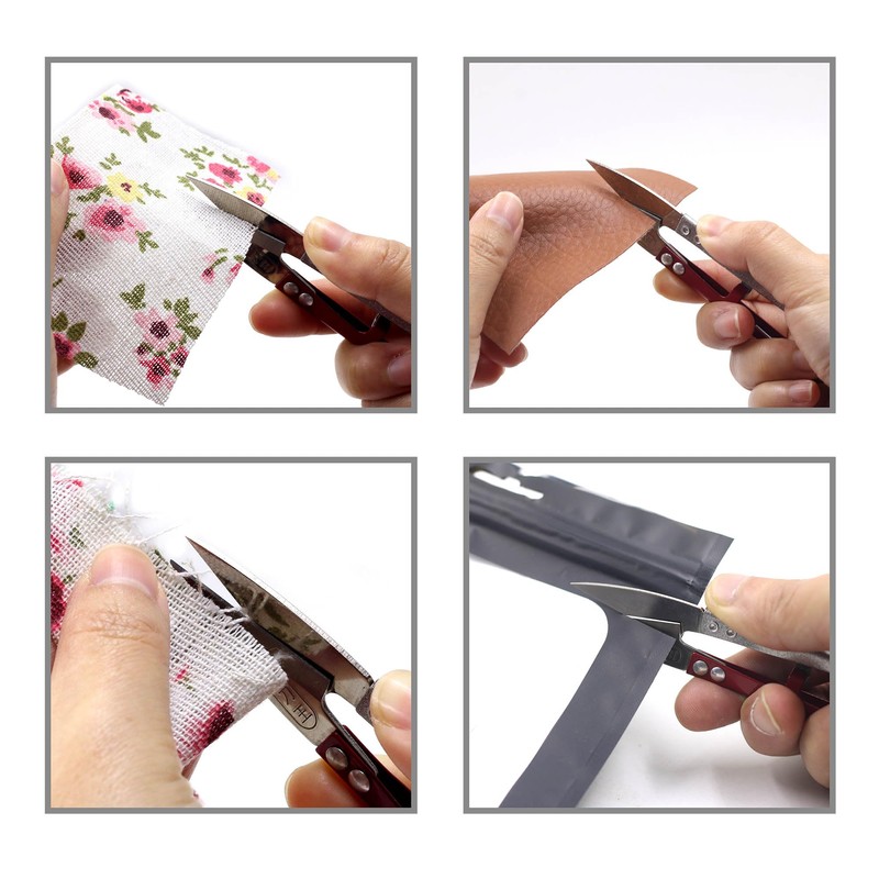 Sanhana Thread Cutting Scissors with Protective Cover, Sharp Sharp, Handicraft