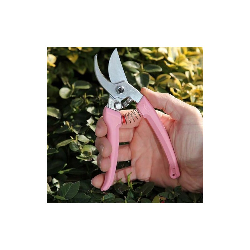 ARS Corporation Mini Choki, Lightweight, Small Pruning Shears (Deluxe, Pink)