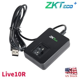 Zkteco US Zkteco ZK9500 Live10R 500DPI Fingerprint Reader Scanner Sensor With USB Port