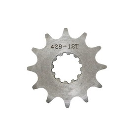 cyclingcolors Chain sprocket motorcycle moped scooter mofa mokick chain sprocket compatible with AM6 Minarelli 428 12 teeth gear pinion