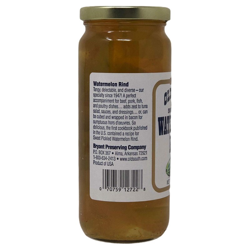 Old South Sweet Pickled Watermelon Rind - 20 oz -