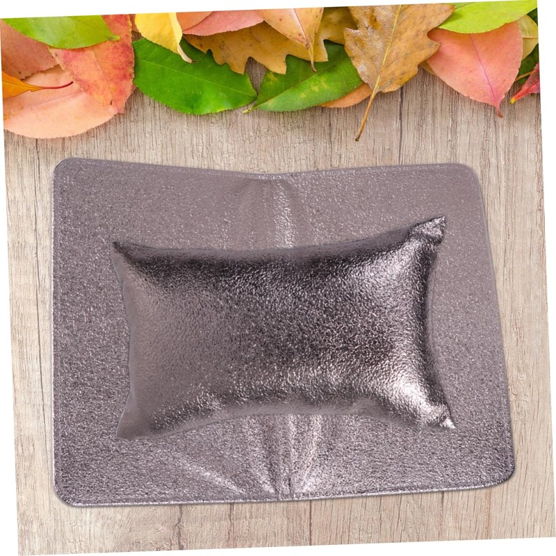 Outanaya 2pcs Pu Leather Folding Hand Rest Pad for Nail